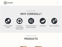 Tablet Screenshot of corkbee.com
